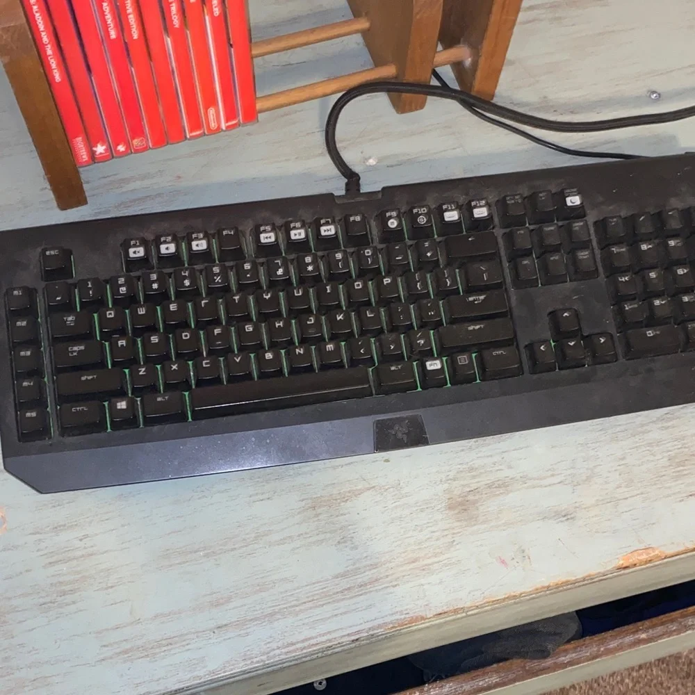 Black Wired Keyboard